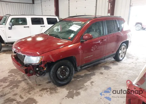 2014 Jeep Compass Limited из США, поврежденный, VIN 1C4NJDCB9ED528403